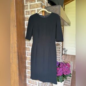 NWT Dolce and Gabbana size 44 (US 6) Black Dress.